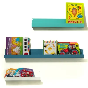 Étagères en métal pour nursery/chambre d’enfants