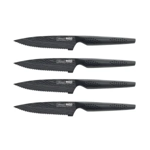 Ensemble de 4 couteaux à steak iD3® BLACK SAMURAI™ - Cuisine::pro®