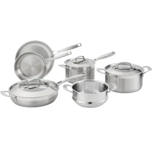 Batterie de cuisine 9 pièces iD3® SS – Cuisine::pro®