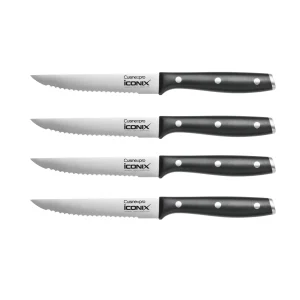 Ensemble de 4 couteaux à steak iconiX™ 12,5 cm – Cuisine::pro®