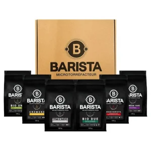Coffret découverte café espresso en grains 6 x 125 g – Barista