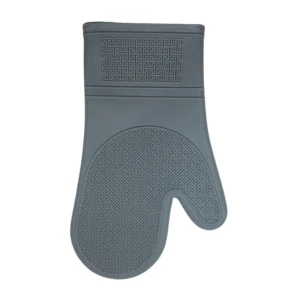 Mitaine de four en silicone grise 30 cm