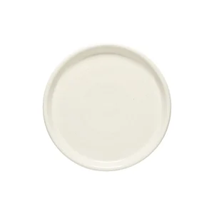 Assiette en grès recyclé Scotia blanche 26,4 cm – Costa Nova