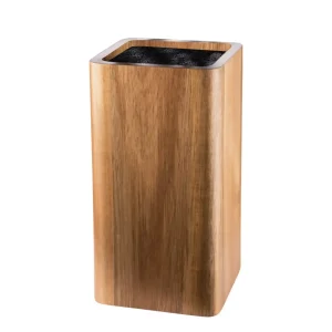 Bloc de rangement pour couteaux carré Acacia UNIVERSAL – Cuisine::pro®