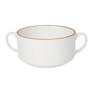 Bol en grès blanc avec poignées 591 ml – Now Designs