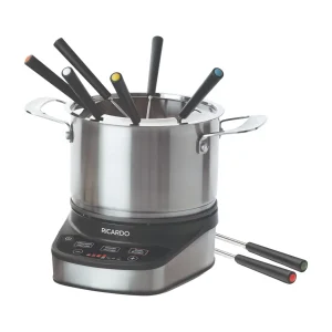 Ensemble à fondue électrique inox 3 L – Ricardo