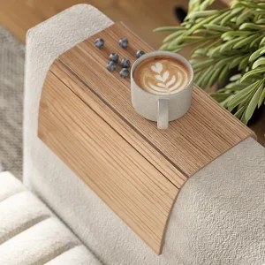 Plateau pour accoudoir de canapé (naturel)