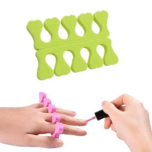 ongles mousse souple éponge doigt orteil séparateurs ongles peinture revêtement manucure outils