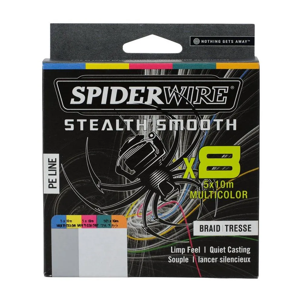 Tresse SpiderWire Stealth Smooth 8 Multicouleur 300m – Image 4