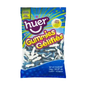 Bonbons petits requins bleus framboise 1 kg – Huer
