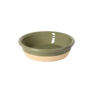 Bol en grès recyclé Scotia vert olive 21,9 cm – Costa Nova