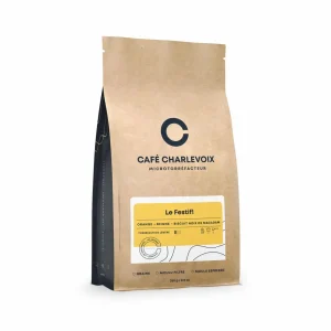 Café en grains Le Festif! 250 g – Café Charlevoix