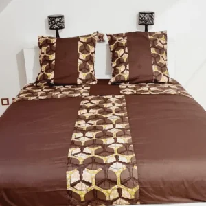 HOUSSE DE COUETTE WAX + 2 TAIES (3PLACES )