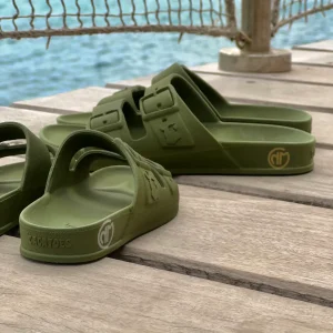 Sandales, CACATOES X CNM, Femme  - Kaki