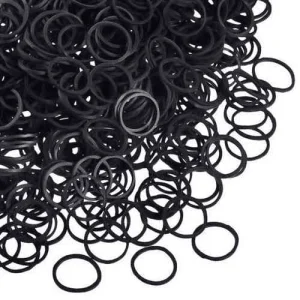 Mini Elastiques Noires 20G