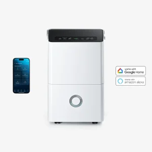 30L Dehumidifier with Max Extraction and Smart App Control