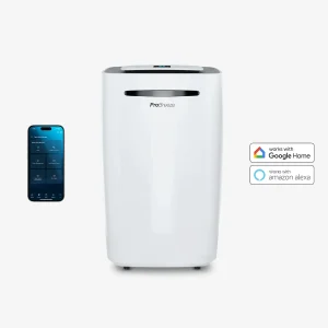 20L Dehumidifier with Max Extraction Laundry Mode and Smart App Control