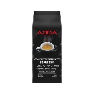 Café en grains Espresso Décaféiné 1 kg - AGGA