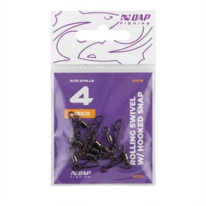 ROLLING  SWIVEL W/ HOOKED SNAP