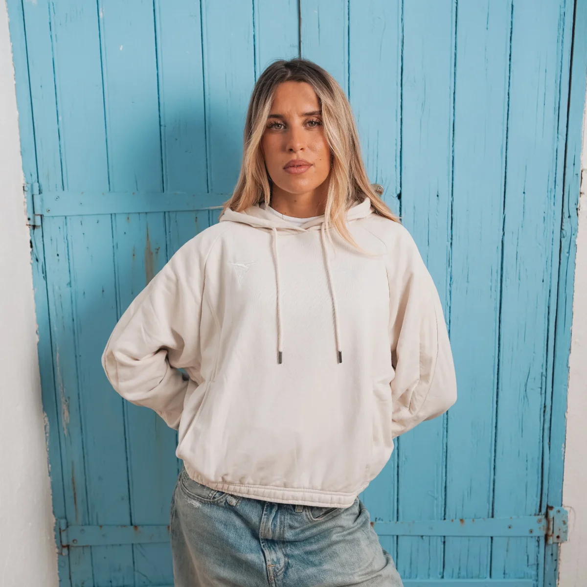 Sweat à capuche beige PUMA X CNM - Femme