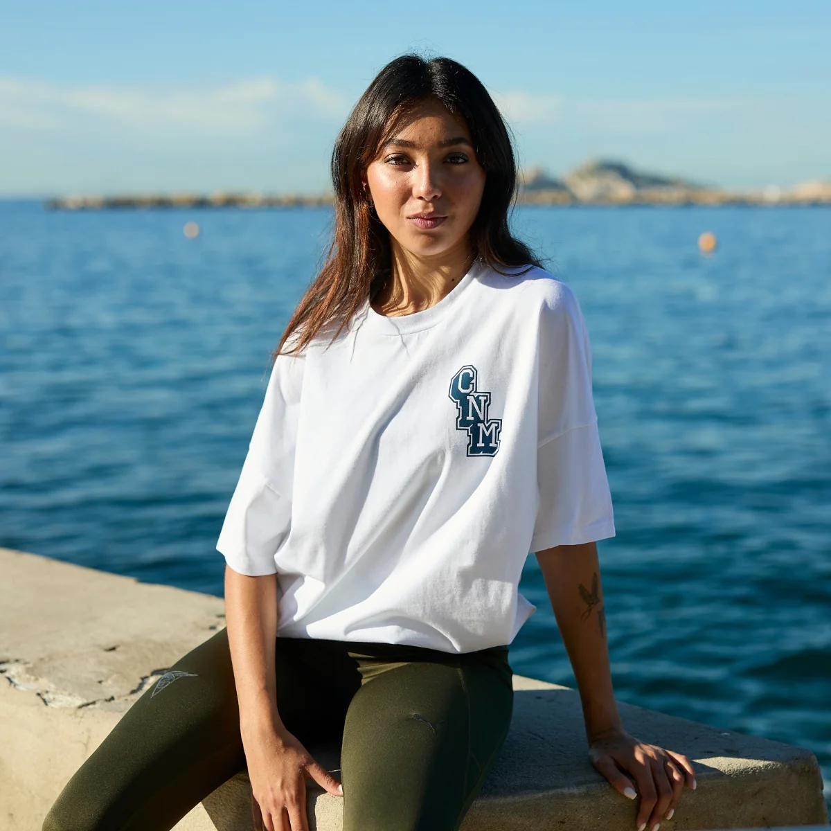 T-shirt American Vintage x CNM - COLLEGE – Image 9