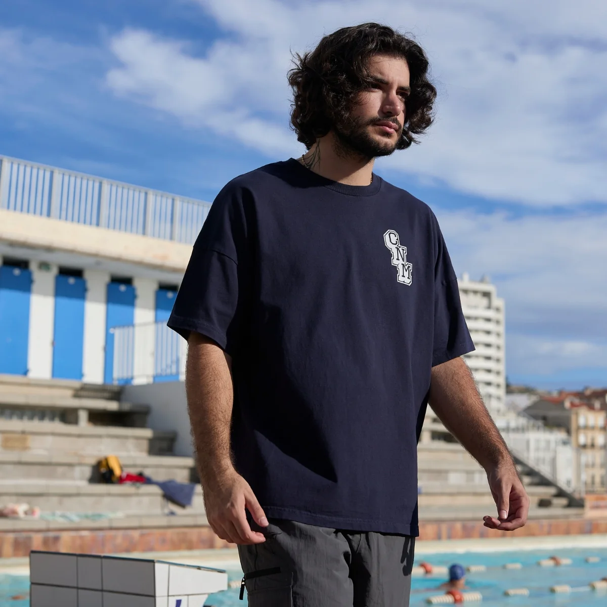 T-shirt American Vintage x CNM - COLLEGE – Image 7