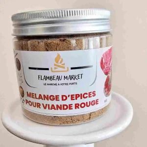 Mélange d&rsquo;épices pour Viande Rouge 100G/Lot de 12
