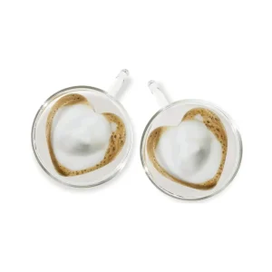 Ensemble de 2 tasses en forme de cœur 250 ml