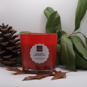 Bougie parfumée balade en forêt