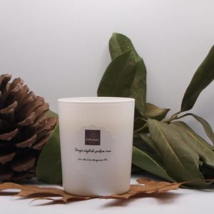 Bougie parfumée rose