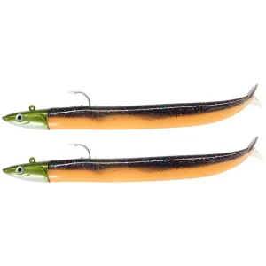 Double Combo Fiiish Crazy Sand Eel Color DARK EEL