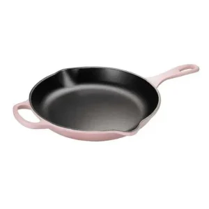 Poêle en fonte émaillée Shell Pink 26 cm - Le Creuset