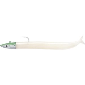 Combo Fiiish Crazy Sand Eel 100 Taille 1 OFF SHORE 10G White Coco