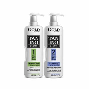 KIT LISSAGE AU TANIN GOLD HAIRCARE