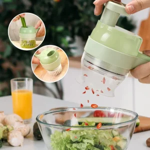 MINI HACHOIR ÉLECTRIQUE 4 EN 1 | SLICE'PRO™