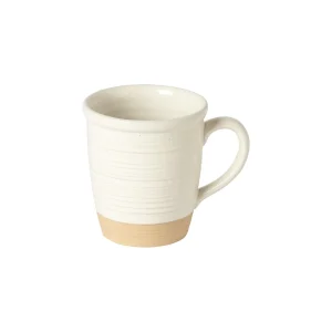 Tasse en grès recyclé Scotia blanc 490 ml – Costa Nova