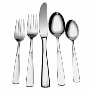 Ensemble d’ustensiles en acier inoxydable miroir Château 20 pièces