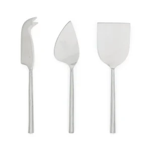 Ensemble à fromage en acier inoxydable Birch 3 pièces