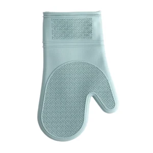 Mitaine de four en silicone sarcelle 30 cm
