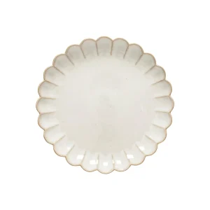 Assiette en grès recyclé Marrakesh sable blanc 27,6 cm – Costa Nova