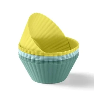 Ensemble de 12 caissettes à mini-muffins en silicone – Ricardo
