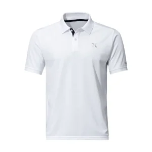 SHIMANO XEFO Polo Shirt Short Sleeve White Navy