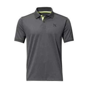 SHIMANO XEFO Polo Shirt Short Sleeve Tugsten lime