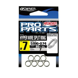 Owner SPLIT RING HYPER P-12 STAINLESS STEEL