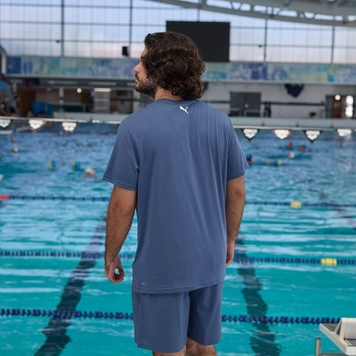 T-shirt Puma x CNM  – Bleu marine – Image 4