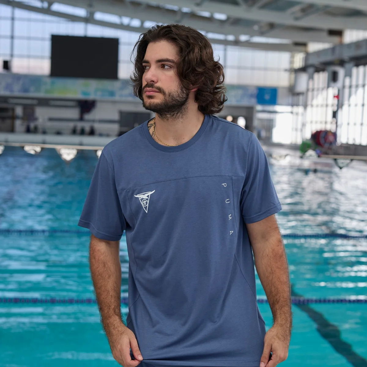 T-shirt Puma x CNM  – Bleu marine – Image 2