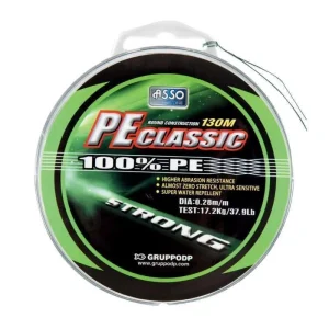TRESSE ASSO PE 4X CLASSIC 1000 MT VERT