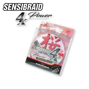 TRESSE SAKURA SENSIBRAID 4X -Vert- 300m